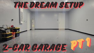 Ultimate 2Car Garage Build Episode 1 [upl. by Strong]