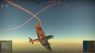 100 stock Spitfire F MkIX VS the quotOPquot G55S [upl. by Moreland]