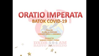 ORATIO IMPERATA Batok sa COVID19 [upl. by Zaneski995]