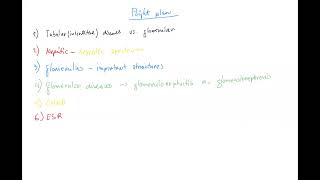 Nephrology 11a ENG overview tubulointerstitial vs glomerular diseases AKI CHKD [upl. by Shimkus]