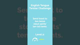 English Tongue Twister Challenge 20 [upl. by Kcir36]