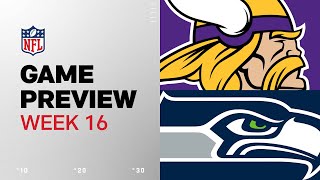 Minnesota Vikings vs Seattle Seahawks  2024 Week 16 Game Preview [upl. by Kopple]