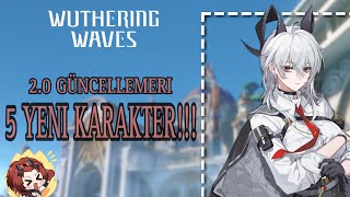 DRIPMARKETİNG GELDİ 20 Karakterleri Yeni Harita Fragmanı amp PS5 WUTHERING WAVES wutheringwaves [upl. by Negrom]