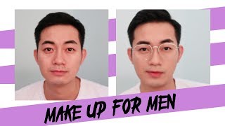 TTL  TRANG ĐIỂM HÀNG NGÀY CHO NAM  NATURAL MAKE UP FOR MEN [upl. by Etep]