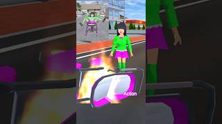 MiO best stroller crash in car accident sakura sakuraschoolsimulator [upl. by Neve]