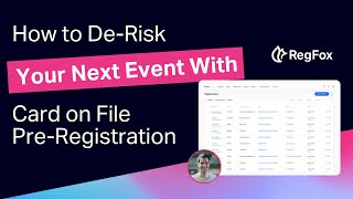 PreRegistration with Card on File  How to derisk your event from mass refunds  cancellations [upl. by Monica]