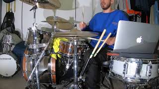 Young The Giant  Amerika DRUM COVER [upl. by Aneelas961]