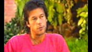 NAZIA HASSAN INTERVIEWING IMRAN KHAN [upl. by Feucht511]