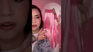 Asmr  Cabelo lindo rosa [upl. by Anneyehc]