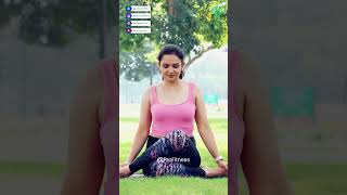 Yoga for Stress Relief Breathe Stretch and Release Tension  Yoga For Beginners shorts yoga [upl. by Wachter81]