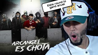 Anuel AA  Arcangel Es Chota TIRAERA PA ARCANGEL COSCULLUELA Y TEMPO REACCION [upl. by Atiloj557]