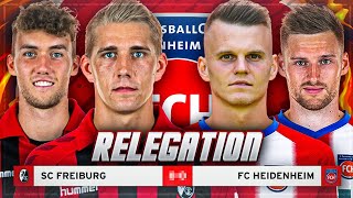 FIFA 20 SPANNUNG PUR😱 RELEGATION vs SC FREIBURG🔥🔥 Heidenheim Karriere 6 [upl. by Amadas]