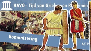 06 Grieken en Romeinen  Cultuur in het Romeinse rijk  Romanisering [upl. by Atteugram69]