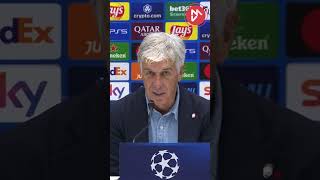 champions ATALANTACELTIC  Gasperini quotCI È MANCATO SOLO IL GOL  Ecco perché ho tolto RETEGUIquot [upl. by Eceirehs864]