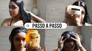 COMO RETIRO O HENÊ DO CABELO E NÃO FICA CHEIRO  Juliana Nery [upl. by Ambros]