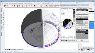 Calculating sun path and shadows in Autodesk Ecotect [upl. by Myrwyn420]