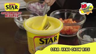 Star Margarine Yang Chow Fried Rice sustansyaraprecipes [upl. by Yrrol]