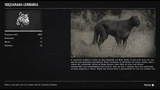 RED DEAD REDEMPTION 2 COMPÊNDIO ANIMAIS  SUÇUARANA LENDÁRIA 170178 [upl. by Oniskey]