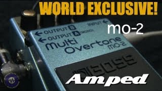 Boss MO2 MultiOvertone PedalFirst Look [upl. by Sig]