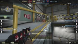 Astralis Xyp9x 1v4 CLUTCH vs FaZe Nuke  IEM SYDNEY SEMI [upl. by Bully]