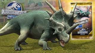 Styracosaurus Lux Here  Jurassic World  The Game  Ep545 HD [upl. by Urbannai]