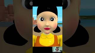 Scary Teacher 3D vs Squid Game Become a Doctor Heal a Doll With an Injured Hand shortsvideo [upl. by Josefa]