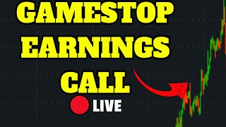 🔴WATCH LIVE💎GAMESTOP GME Q2 EARNINGS CALL amp REPORT  FULL CALL 5PM [upl. by Lihka596]