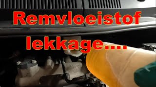 Remvloeistof lekkage aan mijn vaders Kia Picanto 😨😨 Gevaarlijk [upl. by Attezi729]