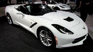 2014 Chevrolet Corvette Stingray Convertible  Walkaround  2014 Detroit Auto Show [upl. by Kowatch]