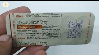 Pletoz100mg Tablet  Cilostazol 100mg Tablet  Pletoz Tablet  Pletoz 100mg Tablet Uses Dosage [upl. by Pru842]