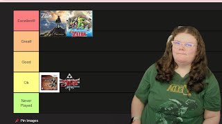 Zelda Games Tier List [upl. by Oludoet]