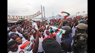 NDC huge victory walk  South Odorkor 24th November [upl. by Peedus]