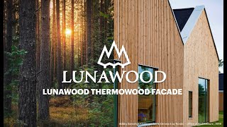 Lunawood Thermowood as a Facade material ENG webinar [upl. by Siradal]