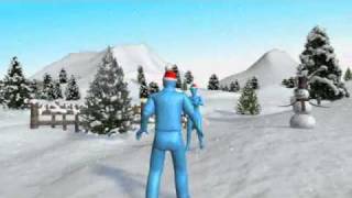 Minute to Win It  Games  Snowball Fight [upl. by Erek]