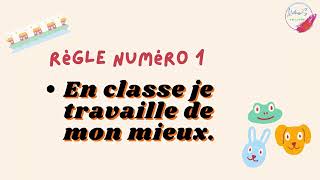 Les 5 règles dor de la classe [upl. by Jacquenetta856]