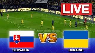 🔴LIVE  Slovakia vs Ukraine  UEFA Euro Cup 2024  Full Match Streaming [upl. by Eybbob19]