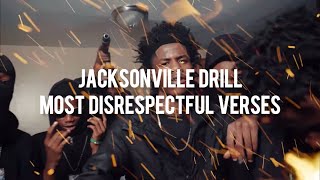 Jacksonville Drill Most Disrespectful Verses [upl. by Osher]