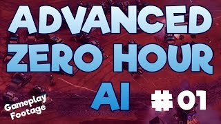 ZH  Generals Zero Hour Advanced AI Mod 01 [upl. by Lonnard]