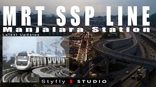 MRT SSP LINE Manjalara Station Latest Updates [upl. by Estele]