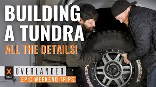 Overlander S1 EP2 We Build our First FULL SIZE Overland Ready Toyota Tundra [upl. by Rawlinson]