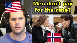 American Reacts to Norwegian Dating Culture [upl. by Lynch]