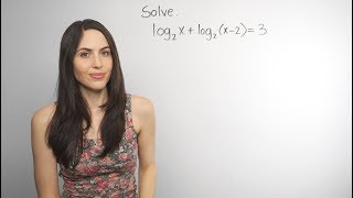 Solving Logarithmic Equations How NancyPi [upl. by Areek685]