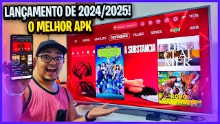 NOVO O MELHOR APLICATIVO DO MUNDO DE 20242025 INSTALE APK em TODAS TV SMART ANDROID FIRE TV [upl. by Ackerley]