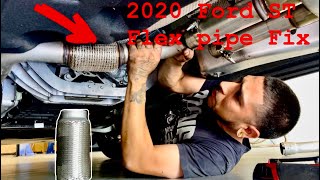 2020 FORD Explorer ST Flex pipe Rattle FIX [upl. by Aineles]