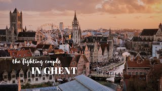 GhentGent Belgium  One Day at the Christmas Market [upl. by Shanks]