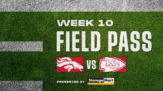 Kansas City Chiefs vs Denver Broncos  NFL Week 10  Field Pass Pregame Show 🏈 [upl. by Leilah379]