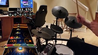 Wanted Dead or Alive by Bon Jovi  Rock Band 4 Pro Drums 100 FC [upl. by Cash438]