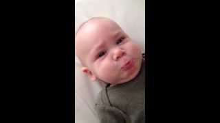 Baby Hates Moms Harmonica Playing [upl. by Crosse]