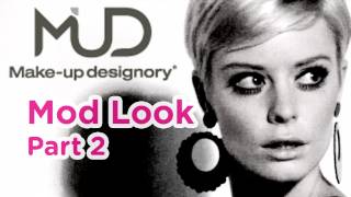 1960s Twiggy Makeup Tutorial  Part 2 [upl. by Cassandry]