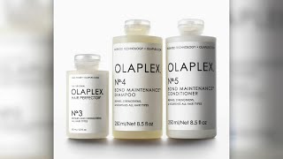 Olaplex hair products left customers with hair loss blisters lawsuit alleges [upl. by Vidda]